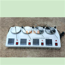 HJ-4B四头数显恒温恒速磁力搅拌器
