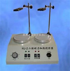 HJ-2常州普森 二聯磁力加熱攪拌器  質保一年、終身維修
