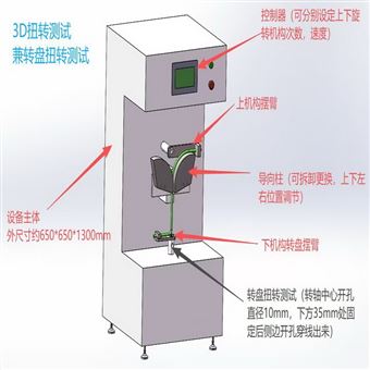 线材线缆转盘扭转测试机