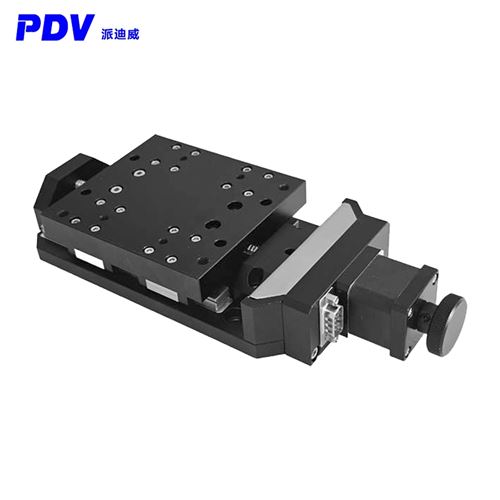PT-GD100(20)高精度電動平移臺 X軸位移滑臺 直線平臺