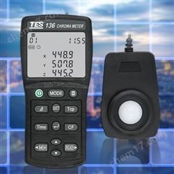 TES-136泰仕色温照度计