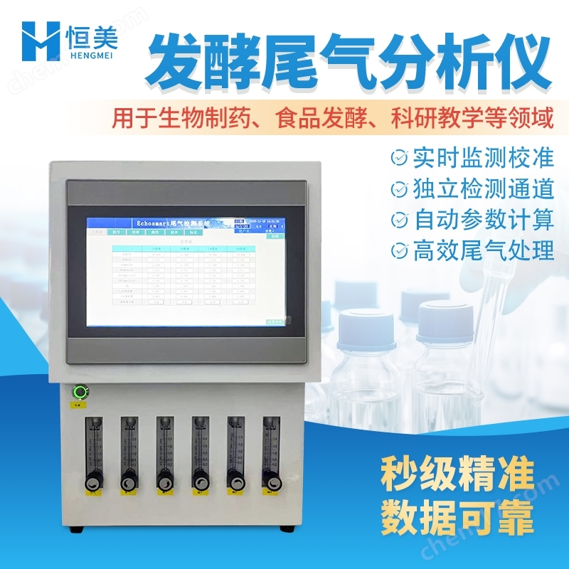 發(fā)酵尾氣分析儀發(fā)酵專用尾氣檢測(cè)儀