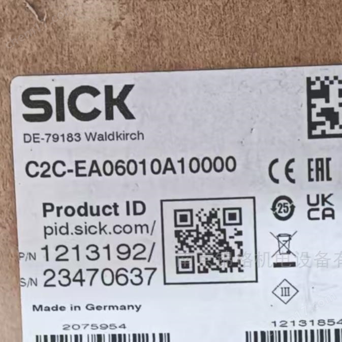 C2C-EA06010A10000德國SICK光柵/安全光幕