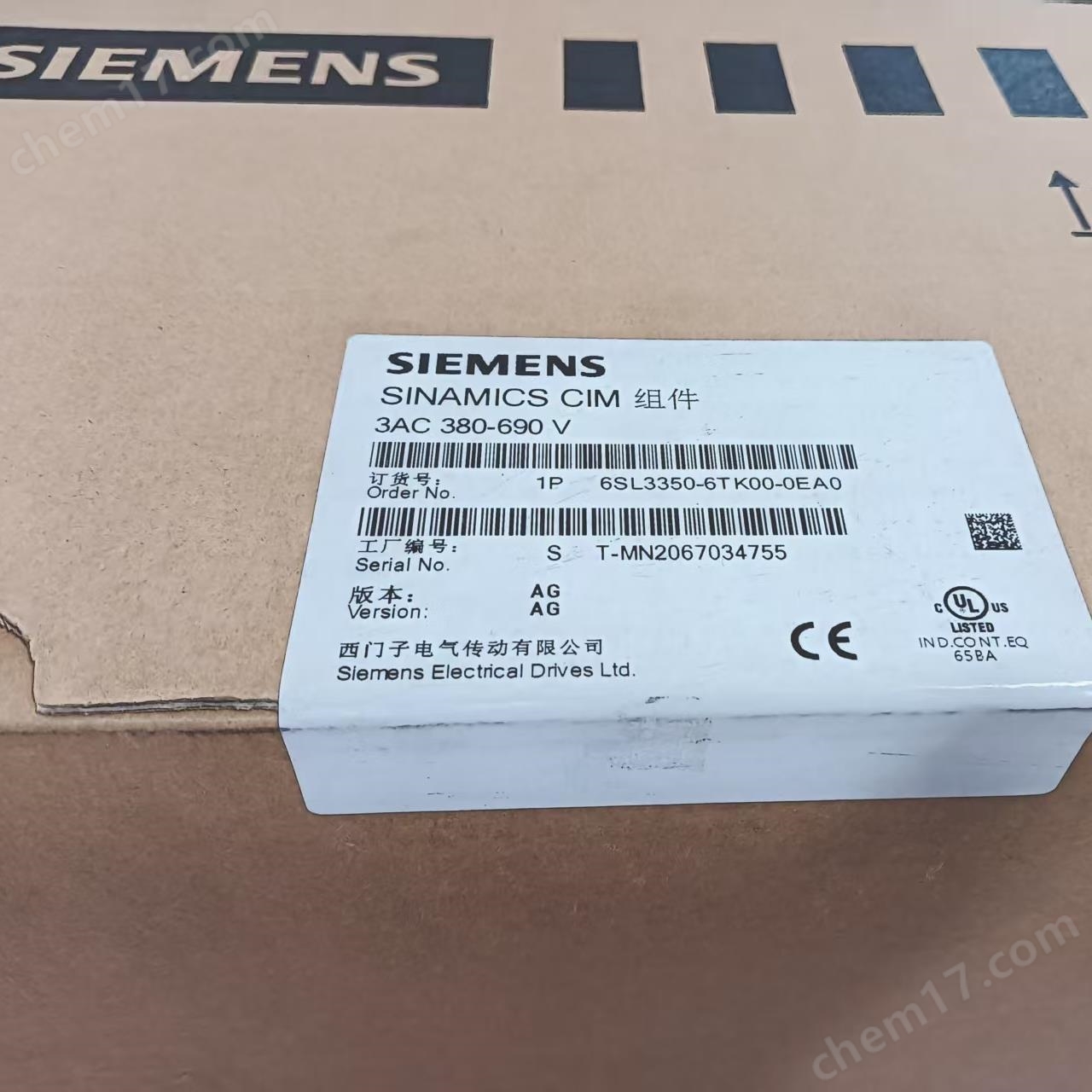 6SL3350-6TK00-0EA0-控制接口 模塊（CIM）