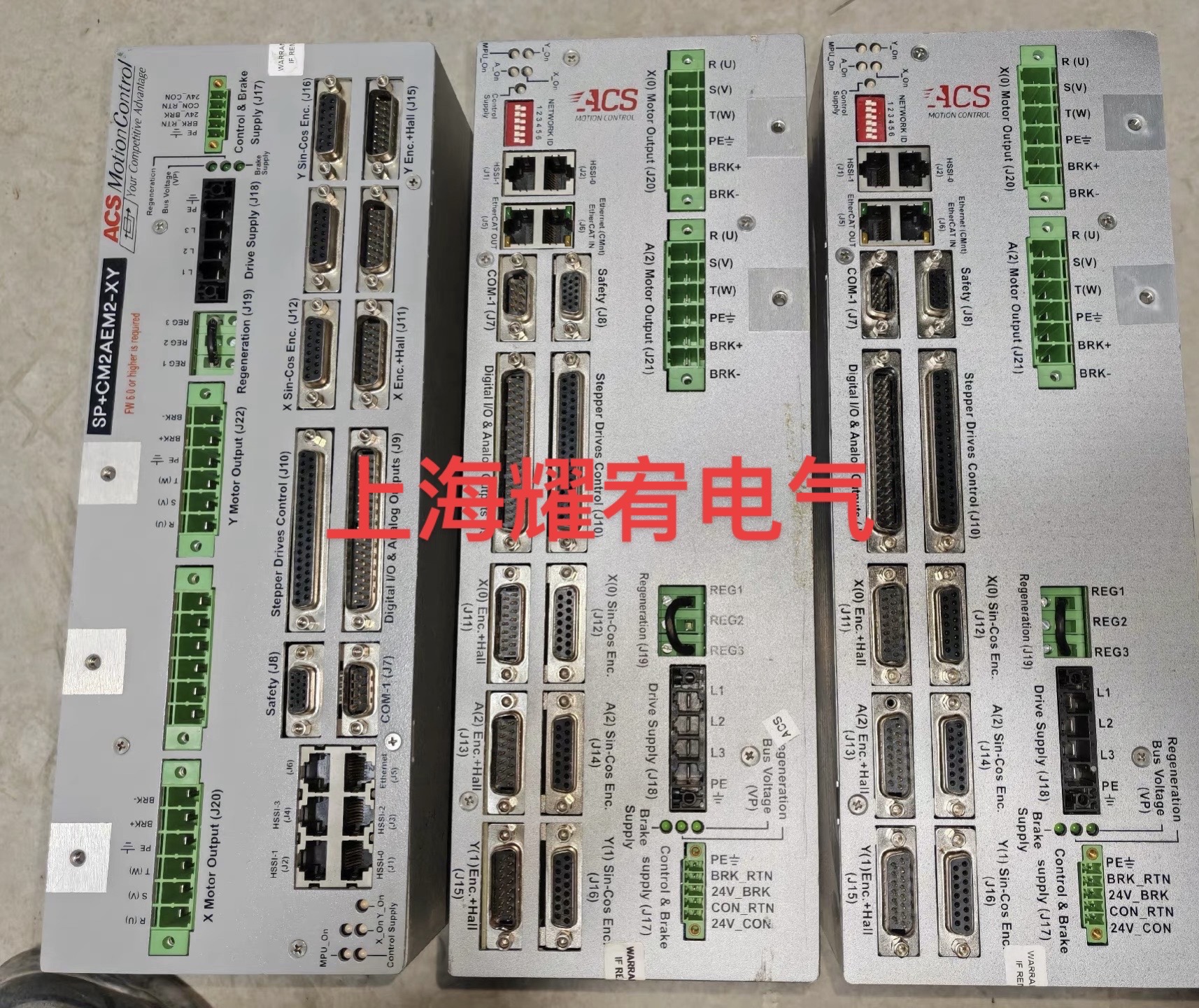 維修ACS運動控制器上電不能使能啟動不了（包修好）