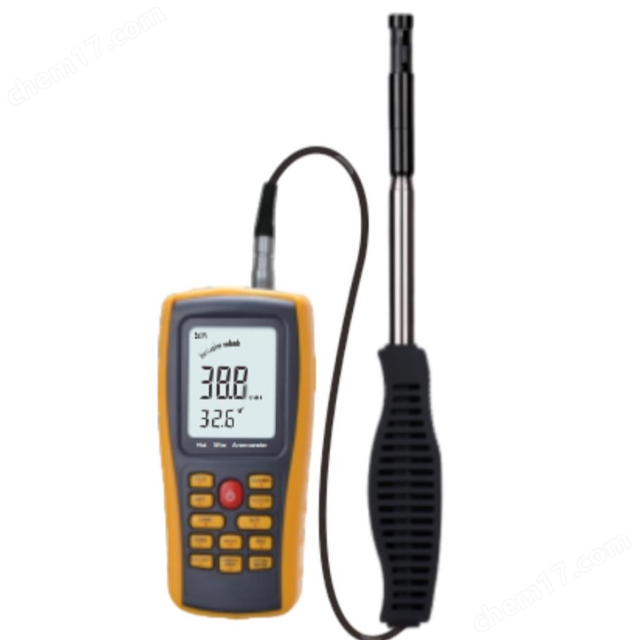 熱敏式風(fēng)速計(jì)探頭可伸縮數(shù)據(jù)可存儲(chǔ)