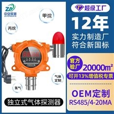 中安探測QD6330可燃飯店商場噴漆房天然氣氣體探測報警儀器