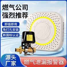 中安探測JTM-ZJ205家用液化氣天然氣一氧化碳煤氣燃氣報警器