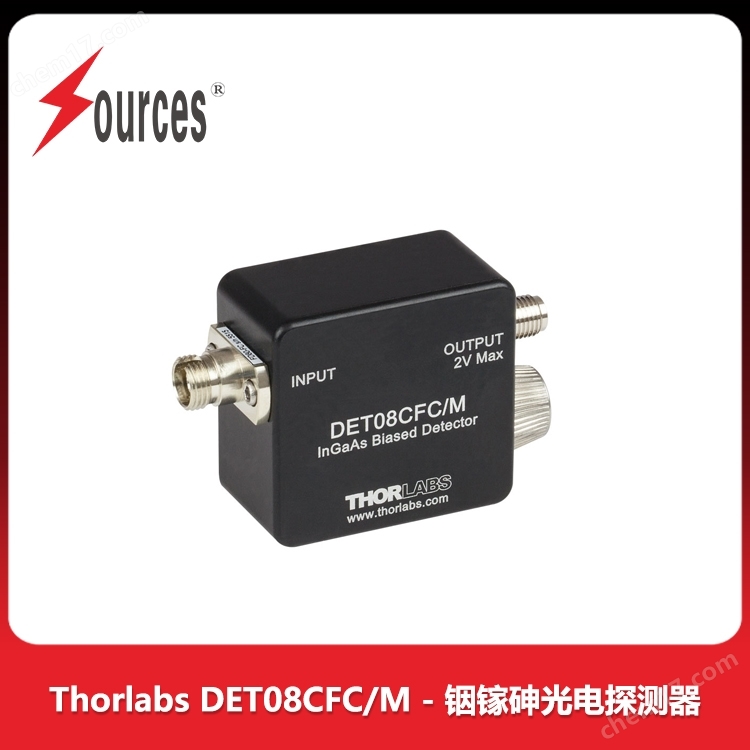 Thorlabs DET08CFC/M - 銦鎵砷光電探測(cè)器