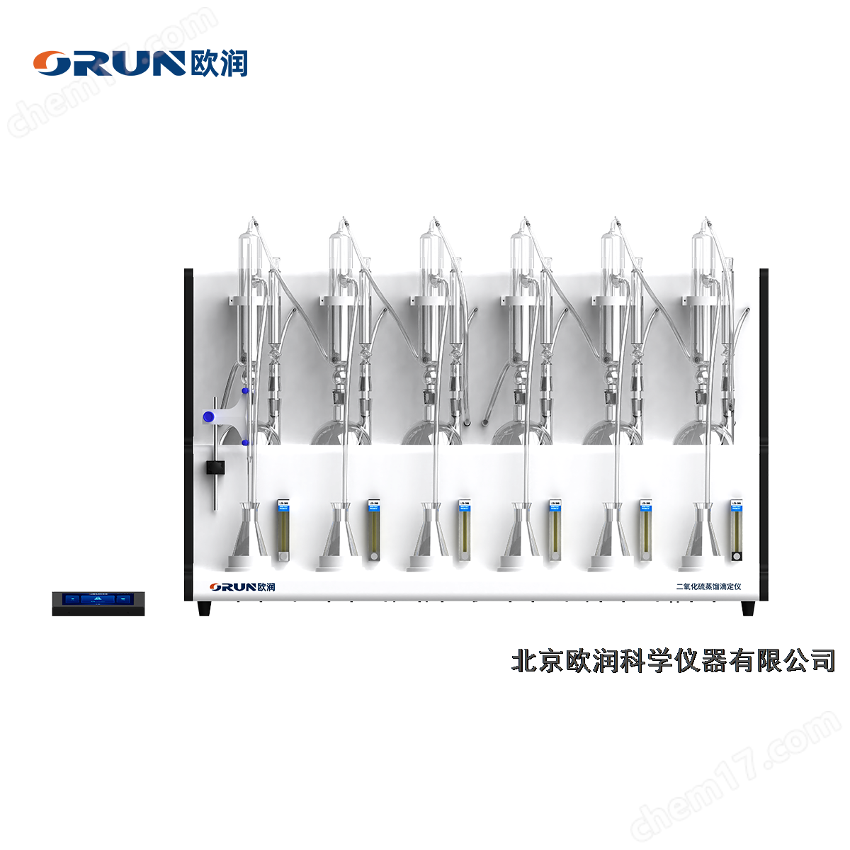 歐潤Optima-M6中藥二氧化硫蒸餾儀