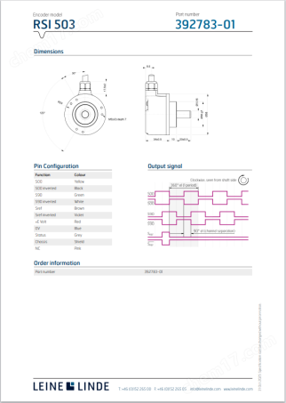 image.png 1024分辨率編碼器392783-01 RSI 503 03B