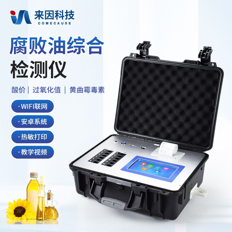 腐败油综合检测仪推动着公众食品安全意识