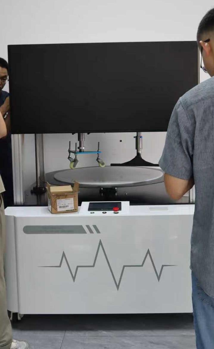 地毯腳輪耐磨試驗機：上海xx公司到訪上海誠衛參觀設備測試標準