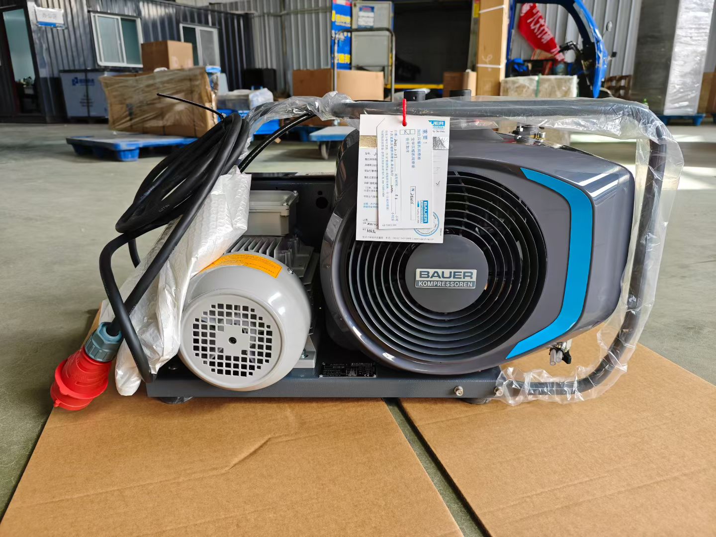 順利交付寶華JUNIOR II壓縮機(jī)