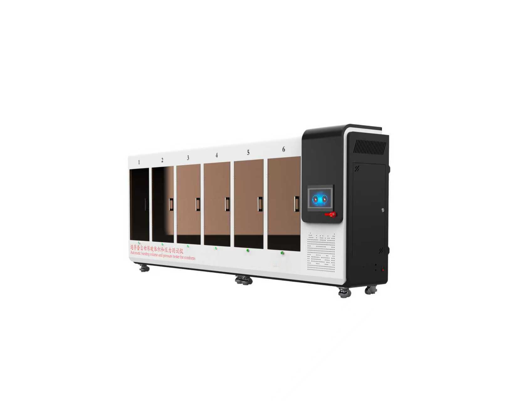 避孕套自動爆破體積和壓力測試儀六工位