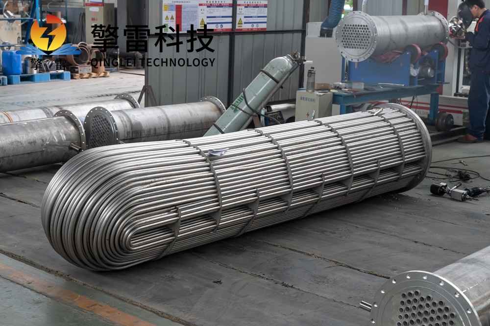 乙二醇缠绕螺旋管换热器\石油应用