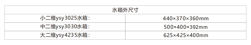 二维水箱